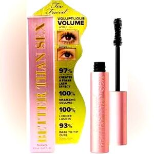 New in box Too Faced Better Than Sex Mascara black lash volume eye makeup NWT